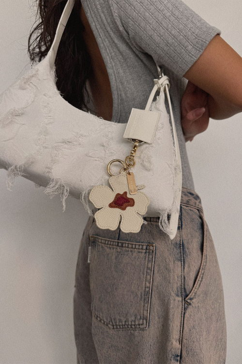 Eco Leather Key Charm