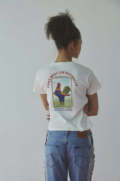 [Lee x ALEXIA STAM] CANT BUST EM Rib Tee