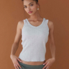 Rib V Neck Tank Top