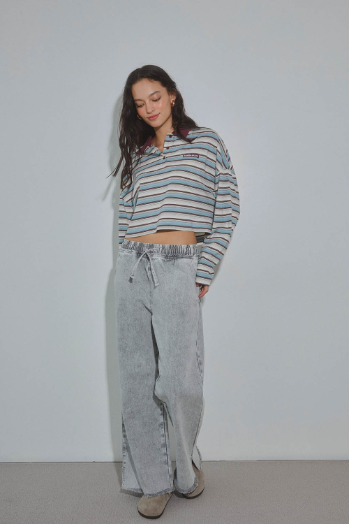 Easy Denim Pants