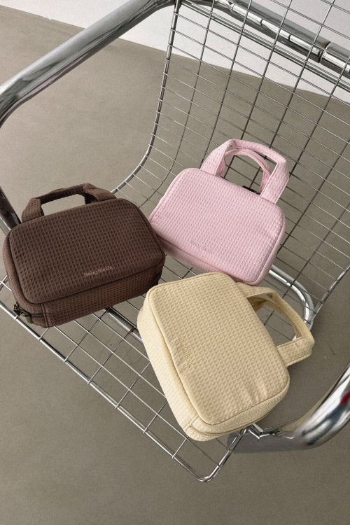 Waffle Diaper Pouch