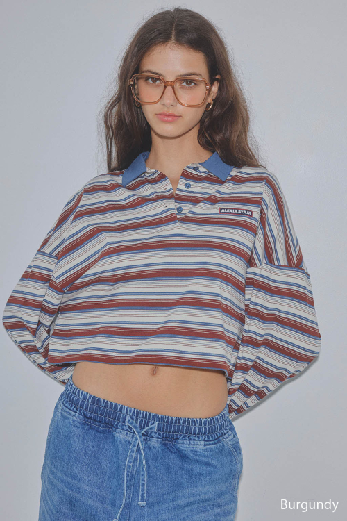 Stripe Polo Shirt