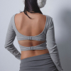 Wellness Rib Back Adjuster Long Sleeve Top
