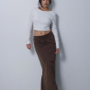 Wellness Twist Slit Skirt
