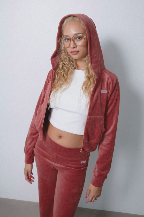 Wellness Velour Hoodie