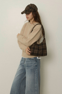 Alternative view of Logo Plaid Bag