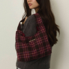 Logo Plaid Bag