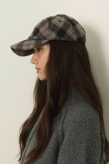 Alternative view of Plaid Cap