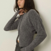 Button Knit Cropped Cardigan