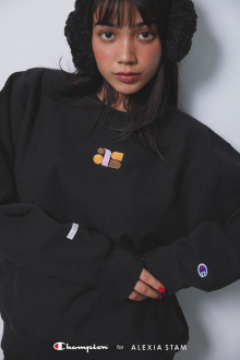 [Champion for ALEXIA STAM] Crew Neck Sweatshirt