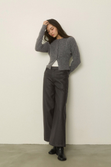Eco Leather Wide Pants