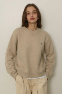 Logo Knit Top