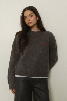 Alternative view of Logo Knit Top
