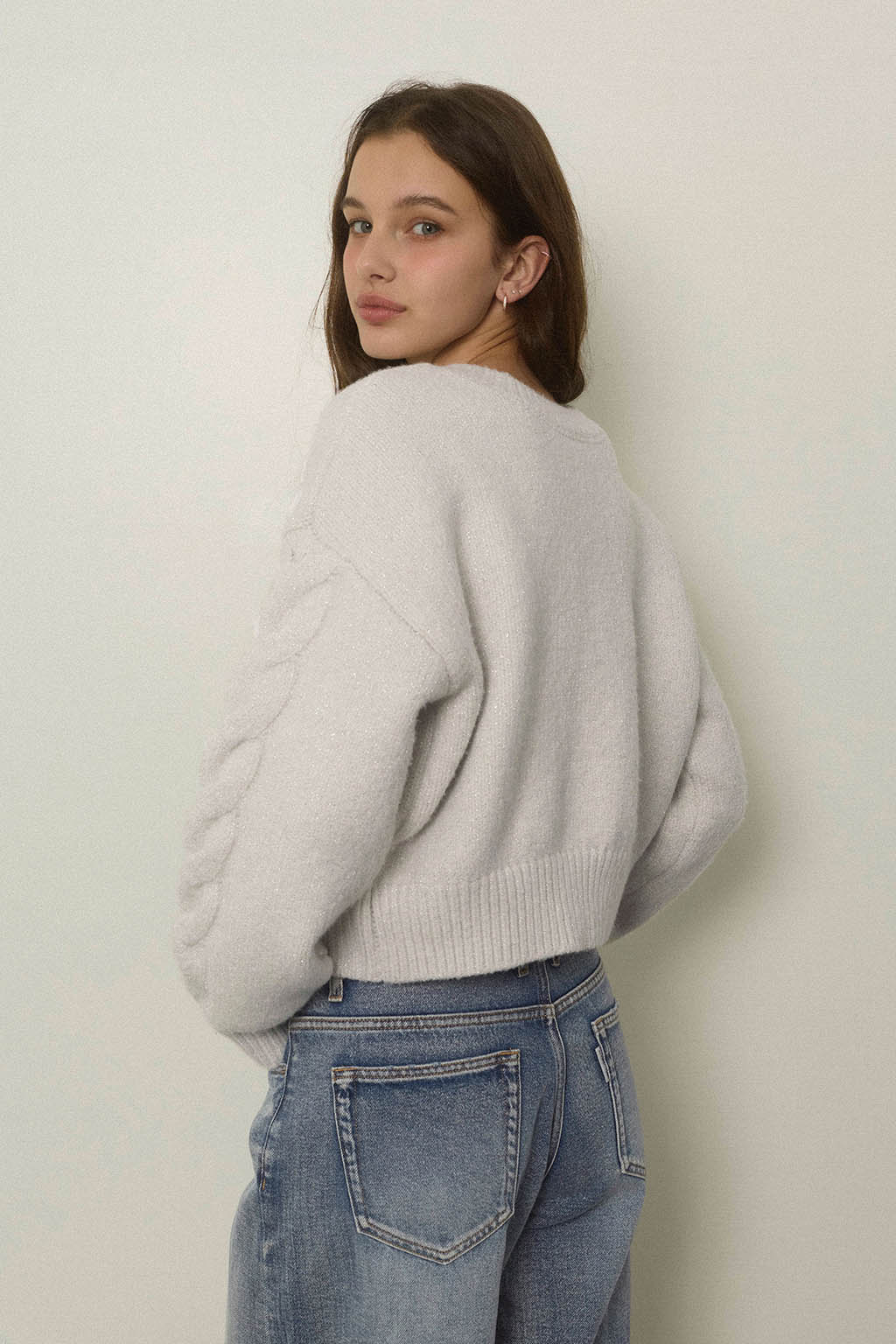 Sparkle Two-Way Knit Cardigan - 画像 (13)