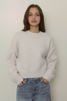 Alternative view of Sparkle Two-Way Knit Cardigan