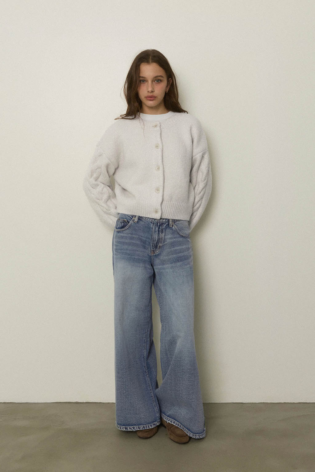 Sparkle Two-Way Knit Cardigan - 画像 (14)