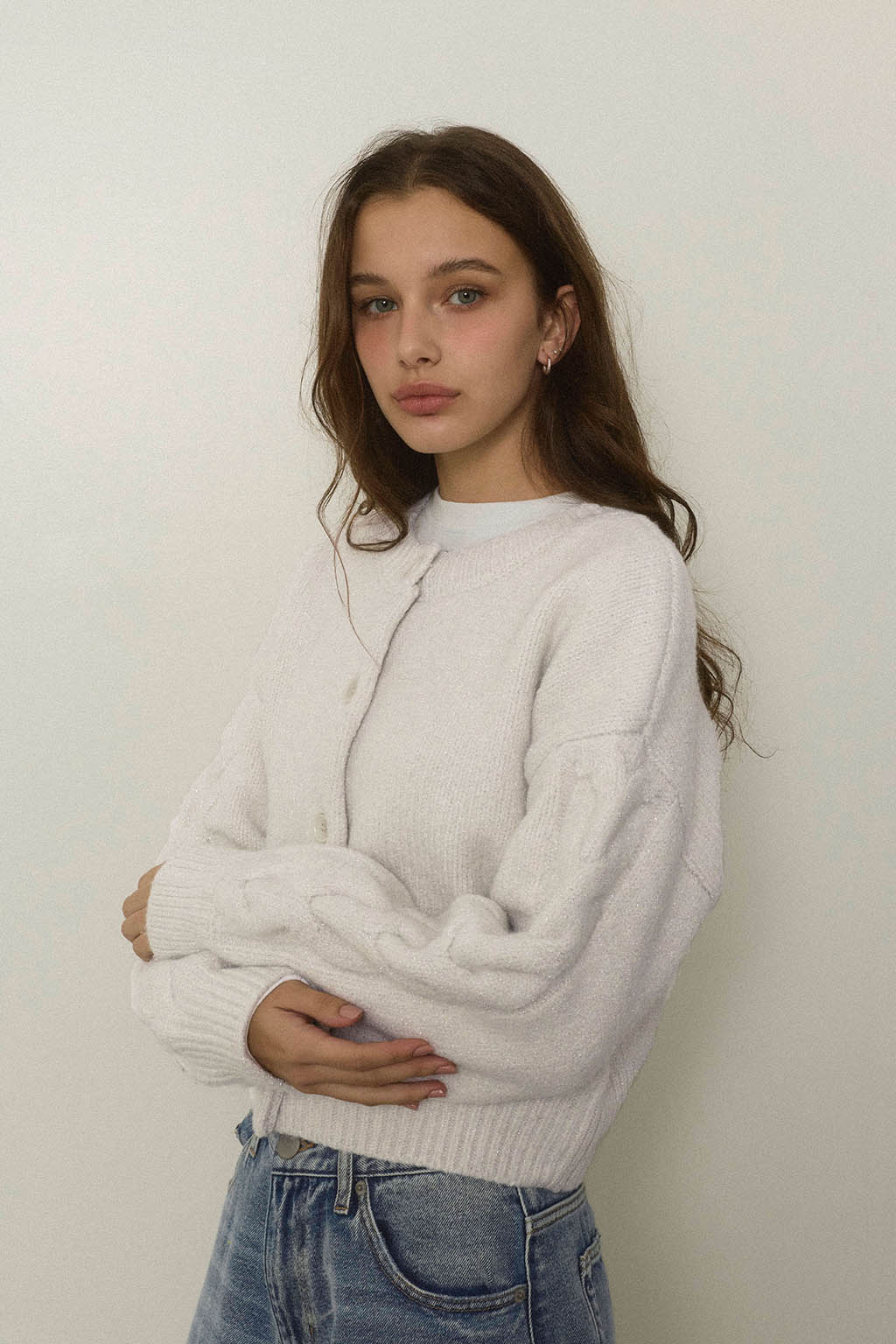 Sparkle Two-Way Knit Cardigan - 画像 (12)