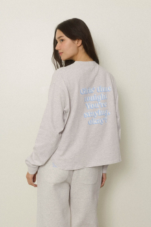 Alternative view of Wellness Back Message Long Sleeve Tee
