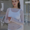 Wellness Mesh Long Sleeve Top
