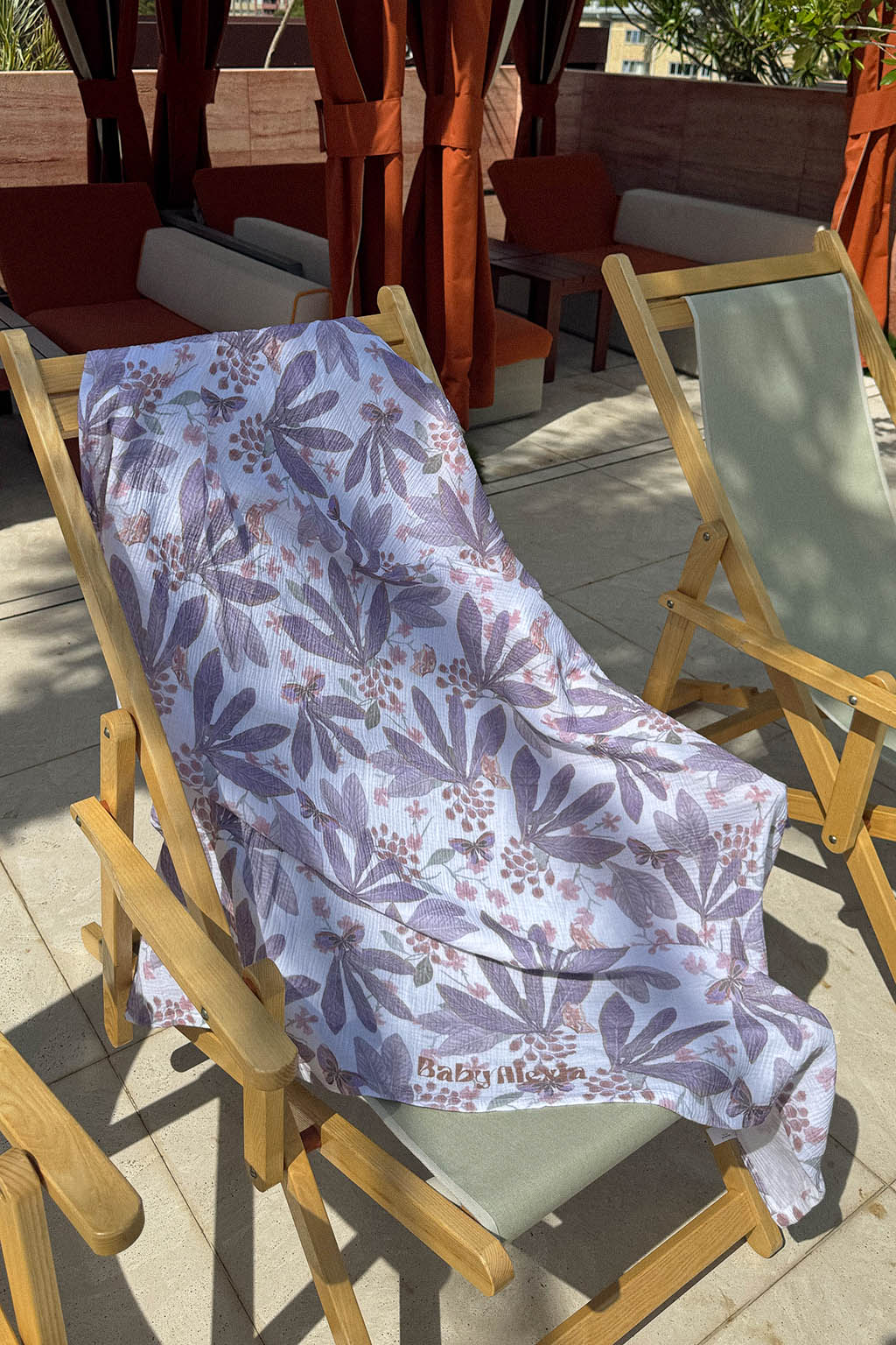 Gauze Swaddle Mariposa Groove - 画像 (7)