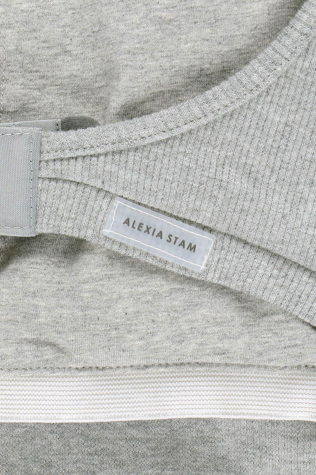 Back Adjuster Long Sleeve Rib Dress - 画像 (14)