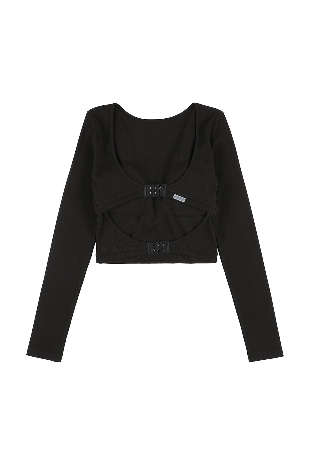 Rib Back Adjuster Long Sleeve Top - 画像 (46)