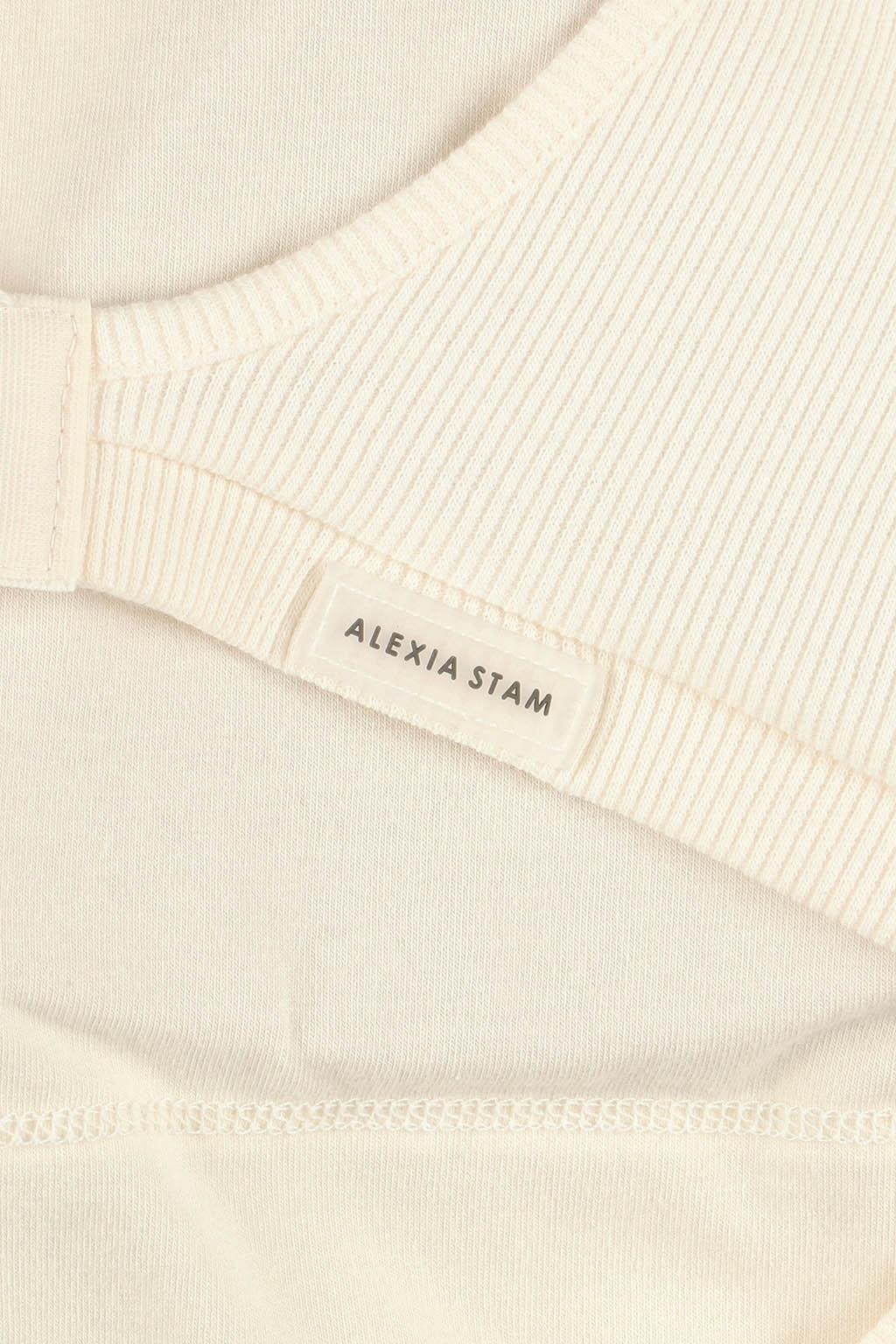 Rib Back Adjuster Long Sleeve Top - 画像 (44)