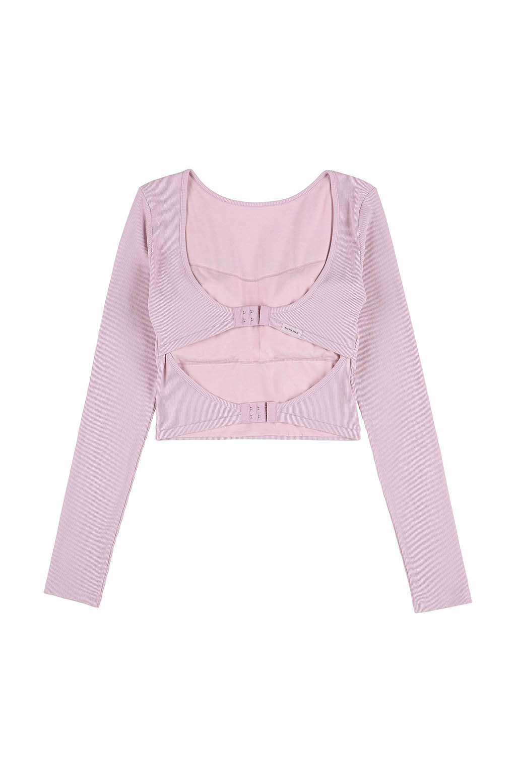 Rib Back Adjuster Long Sleeve Top - 画像 (34)