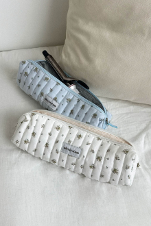 Floral Quilted Pouch
