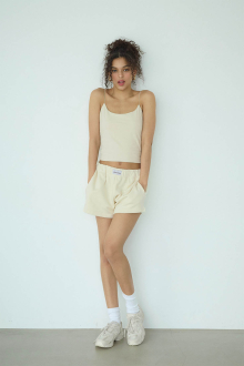 Logo Patch Sweat Shorts