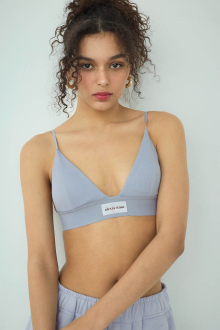 Rib Triangle Bra