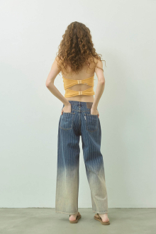 Alternative view of Gradation Denim Pants