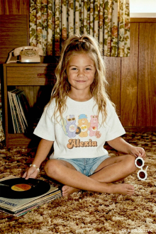 Alternative view of [Care Bears™ x ALEXIA STAM] Graphic Tee for Kids