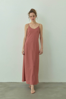 Linen Maxi Dress