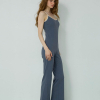 Contrast Color Cami Jumpsuit