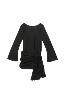 Alternative view of [Jessica x ALEXIA STAM] Cover Up Long Sleeve Top Black