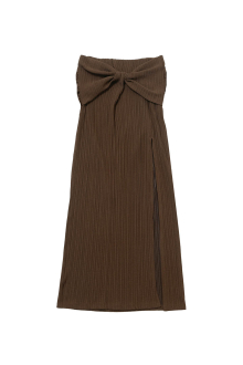Alternative view of [Jessica x ALEXIA STAM] Cover Up Skirt Brown