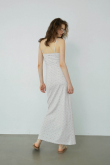 Alternative view of Rib Floral Dress