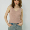 V Neck Summer Knit Top