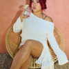 [Jessica x ALEXIA STAM] Cover Up Long Sleeve Top Ivory