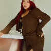 [Jessica x ALEXIA STAM] Cover Up Bolero Brown