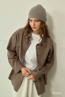 Alternative view of Relaxed Plaid Shirt