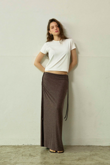 Side Drawstring Skirt