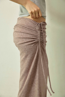 Alternative view of Side Drawstring Skirt