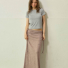 Side Drawstring Skirt