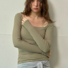 Square Neck Rib Top