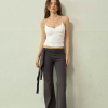 Tie Waist Flared Pants