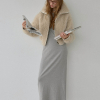 Curly Faux Fur Blouson Vanilla
