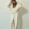 Pigment Woven Label Logo Sweat Pants