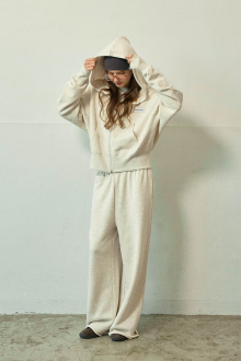 Pigment Woven Label Logo Sweat Pants